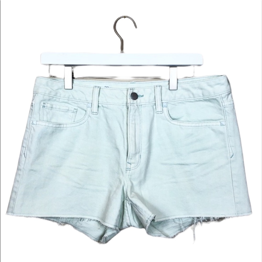 Gap Denim Cut Off Shorts Raw Hem Light Wash